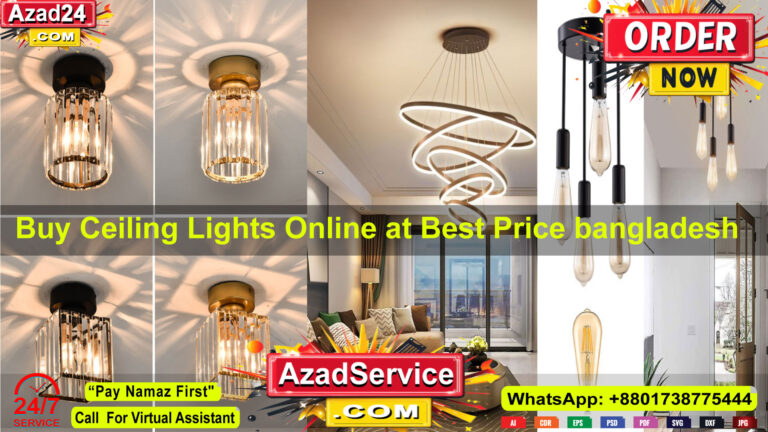 Buy Ceiling Lights Online at Best Price Bangladesh | 24 Best Lighting Design Services To Buy Online