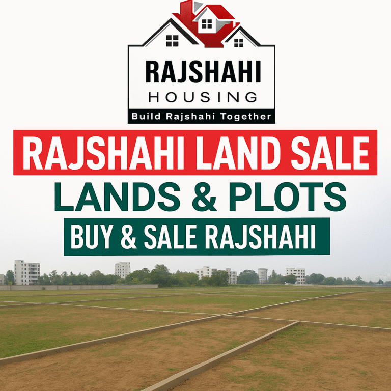জমি ক্রয় ও বিক্রয় রাজশাহী সিটি | Land Buy & Sell Rajshahi City 🏡