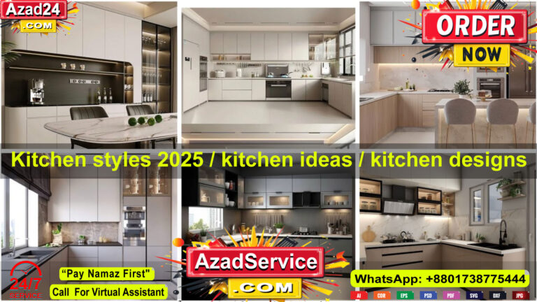 Modern Kitchen Cabinet Design in Bangladesh | Stylish & Functional Ideas 🍴✨