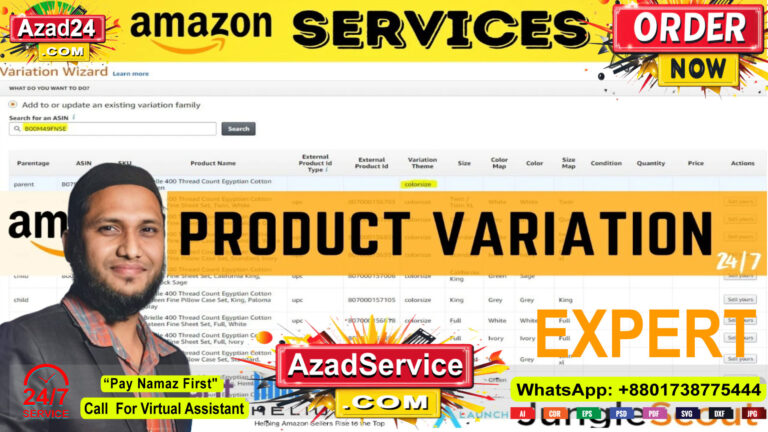 Create Amazon Product Listing, Variations & Fix Listing Errors | Amazon SEO Optimization Expert 🚀