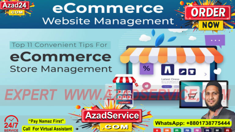 2-Step Store Management Service for High ROI 🚀 | Grow Your eCommerce Business Fast