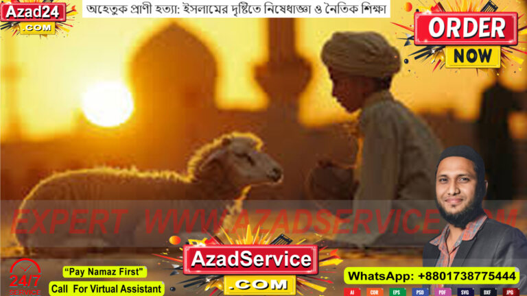 অহেতুক প্রাণী হত্যা: ইসলামের দৃষ্টিতে নিষেধাজ্ঞা ও নৈতিক শিক্ষা