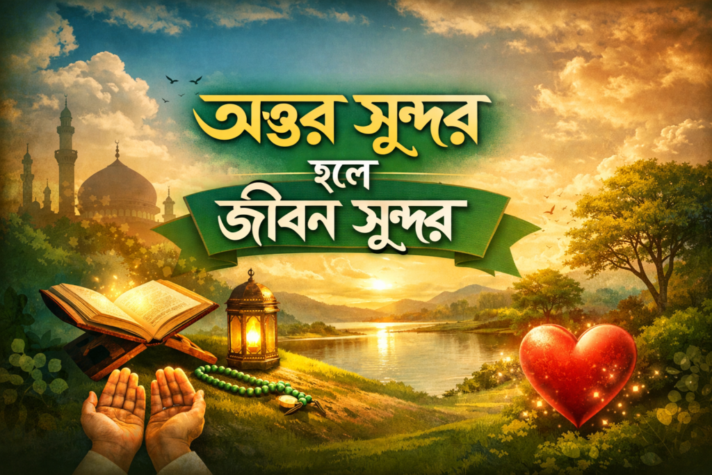 অন্তর সুন্দর হলে জীবন সুন্দর: ইসলামের দৃষ্টিতে আত্মশুদ্ধি ও হৃদয়ের সৌন্দর্য