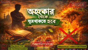 অহংকার থেকে দূরে থাকতে হবে: ইসলামের দৃষ্টিতে বিনয় ও আত্মশুদ্ধির পথ