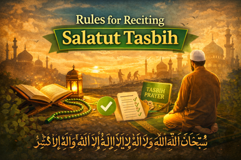 সালাতুত তাসবিহ পড়ার নিয়ম: গুনাহ মাফের বিশেষ নামাজের পূর্ণ পদ্ধতি ( Rules for reciting Salatut Tasbih )