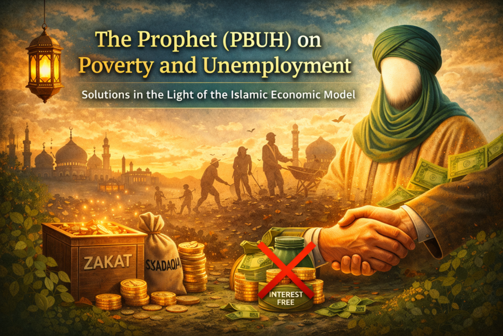 দারিদ্র্য ও বেকারত্ব নিরসনে মহানবী (সা.): ইসলামী অর্থনৈতিক মডেলের আলোকে সমাধান ( The Prophet (PBUH) on poverty and unemployment: Solutions in the light of the Islamic economic model )
