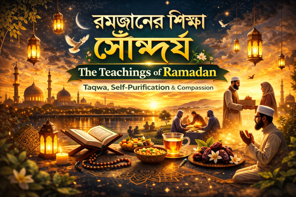 রমজানের শিক্ষা: তাকওয়া, আত্মশুদ্ধি ও মানবতার পাঠ